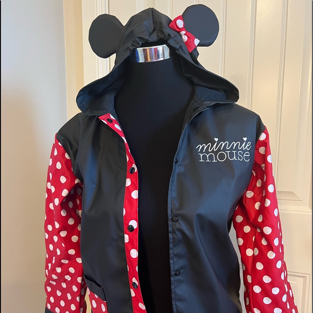 Disney Girls’ Raincoat Jacket Windbreaker M/L